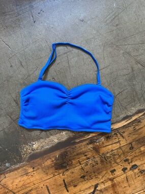 No Boundaries Royal Blue Bandeau Bikini Top